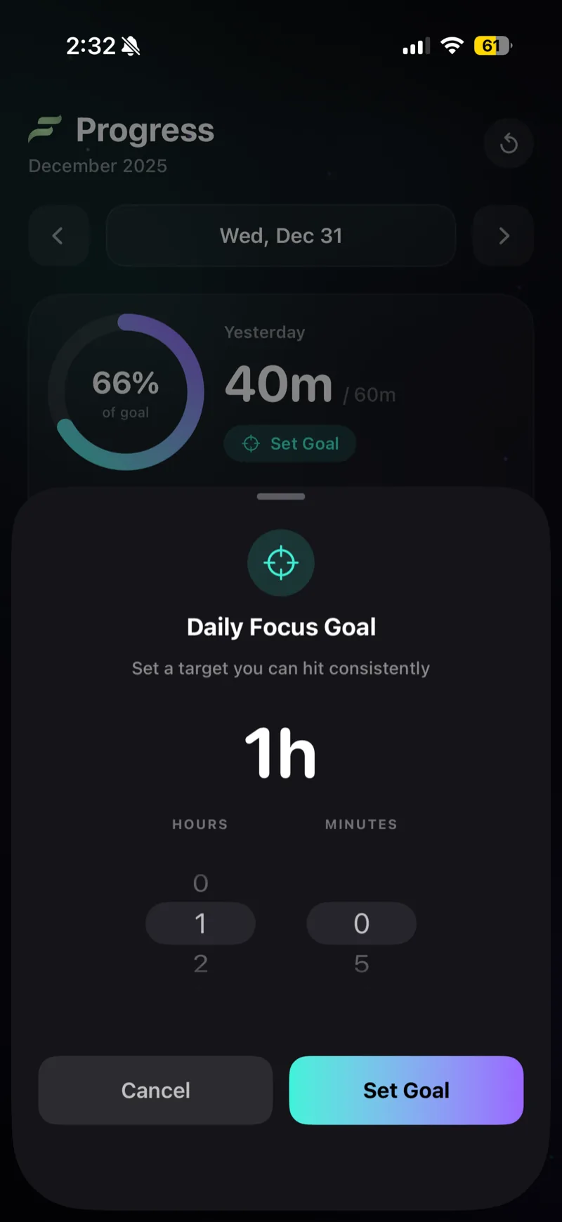 FocusFlow screen 2