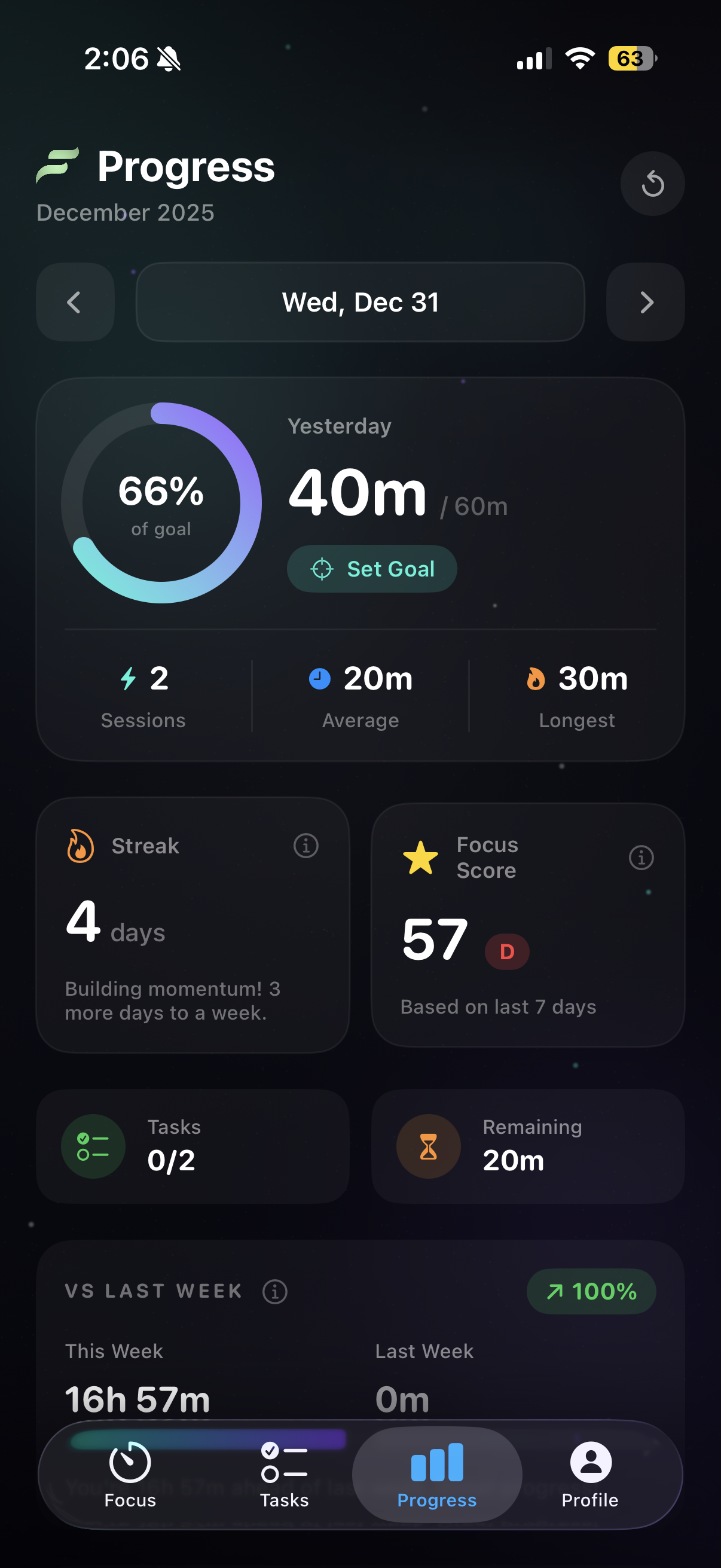 FocusFlow screen 3